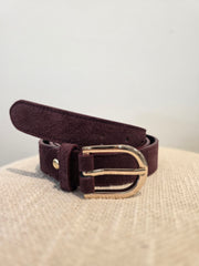 Toulon belt - leder