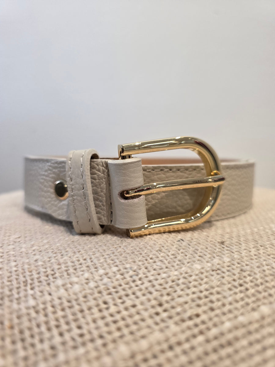 Toulon belt - leder