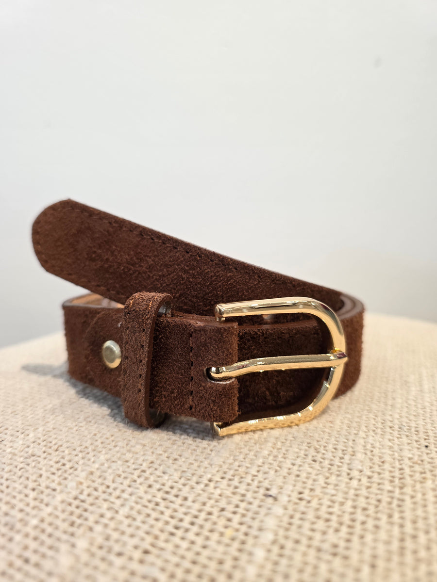 Toulon belt - leder