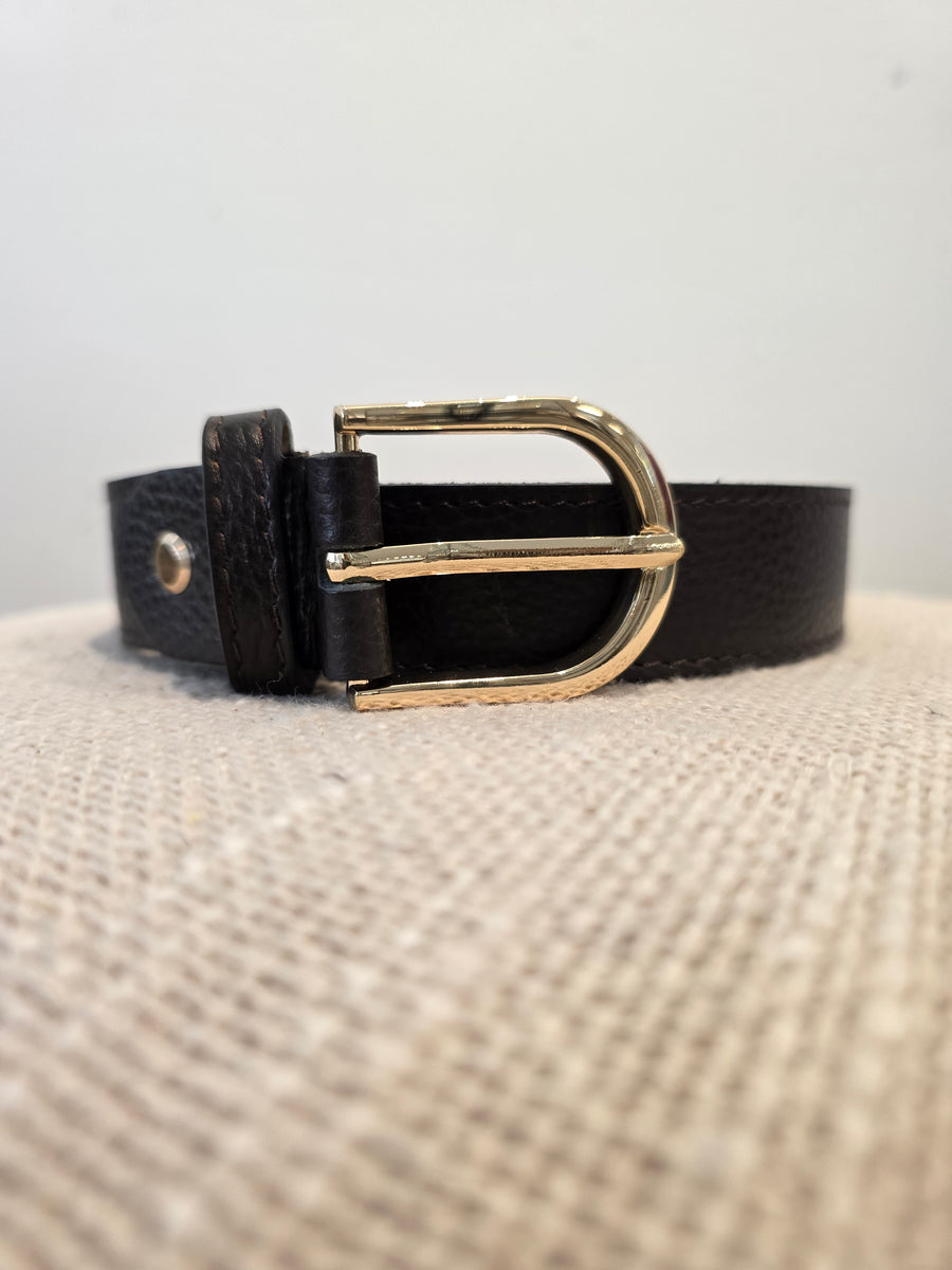 Toulon belt - leder