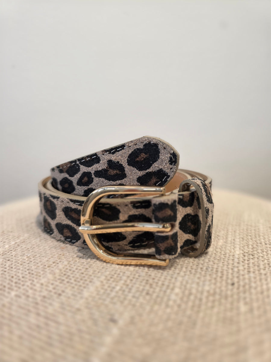 Toulon belt - leder