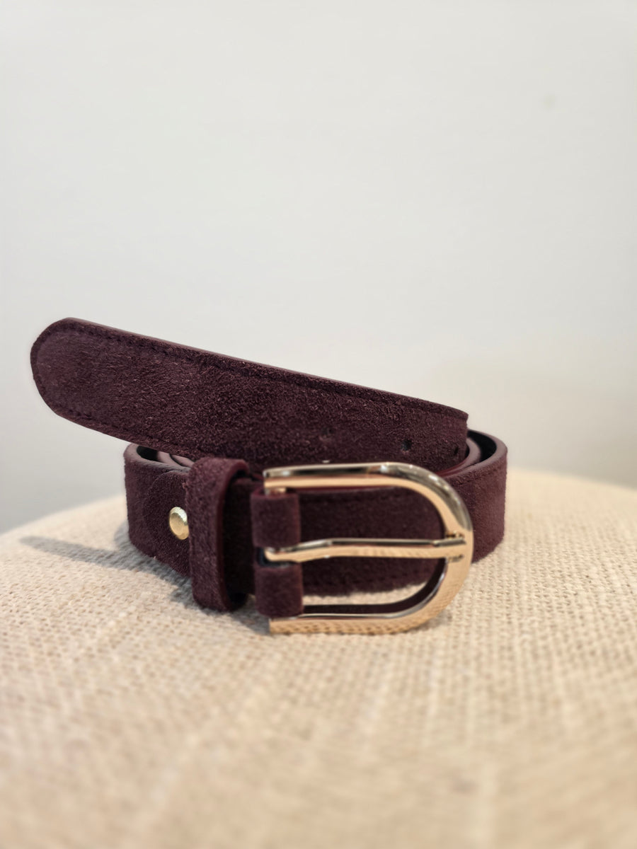 Toulon belt - leder