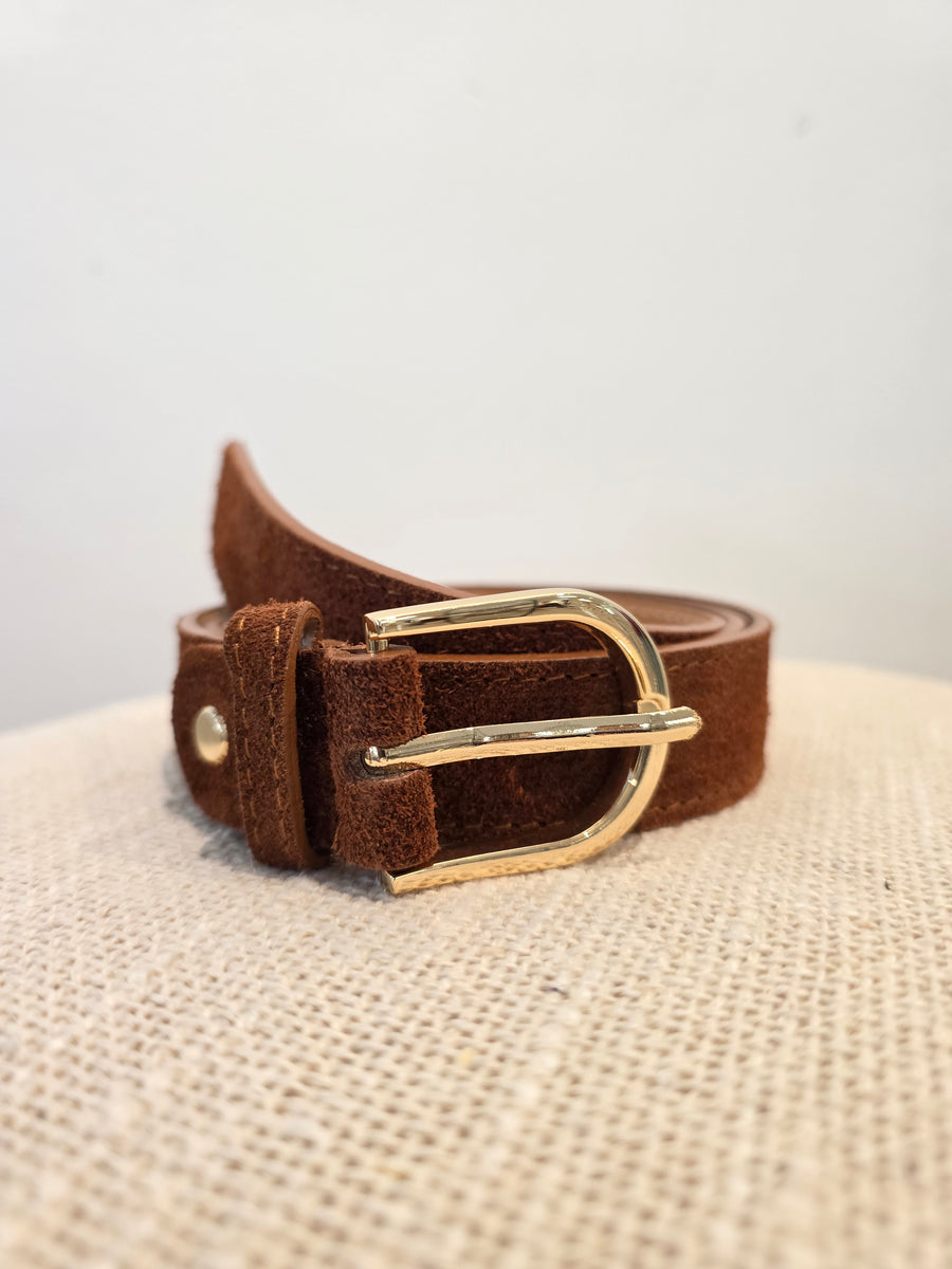 Toulon belt - leder